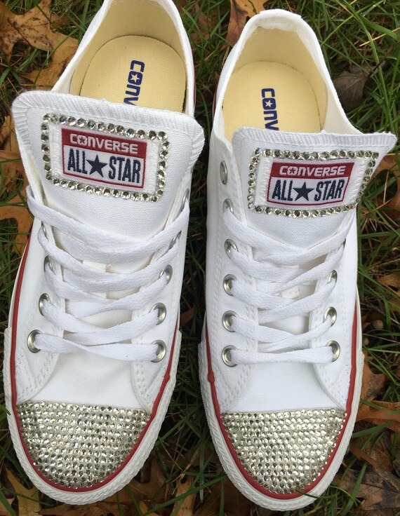 womens converse with rhinestones