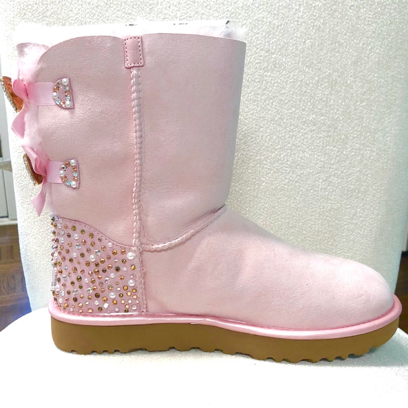 high top uggs with bows