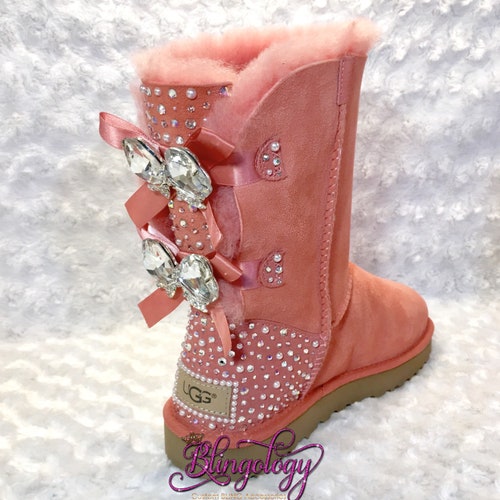 Bling Ugg Boots Swarovski Crystals Custom Bling Women's - Etsy