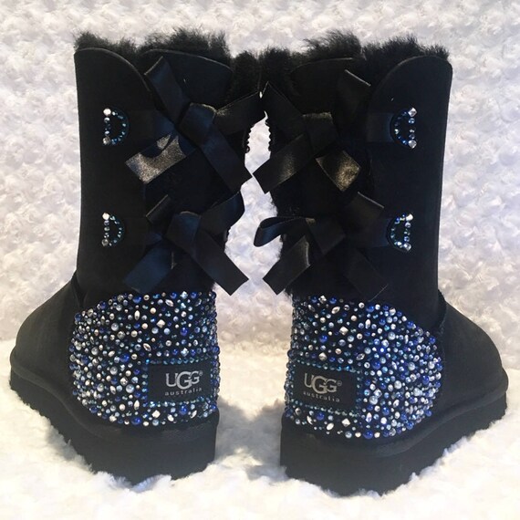 ugg bailey bling black
