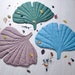 Ginkgo leaf play mat from natural linen |  16 various colours available | Baby textile playmat 