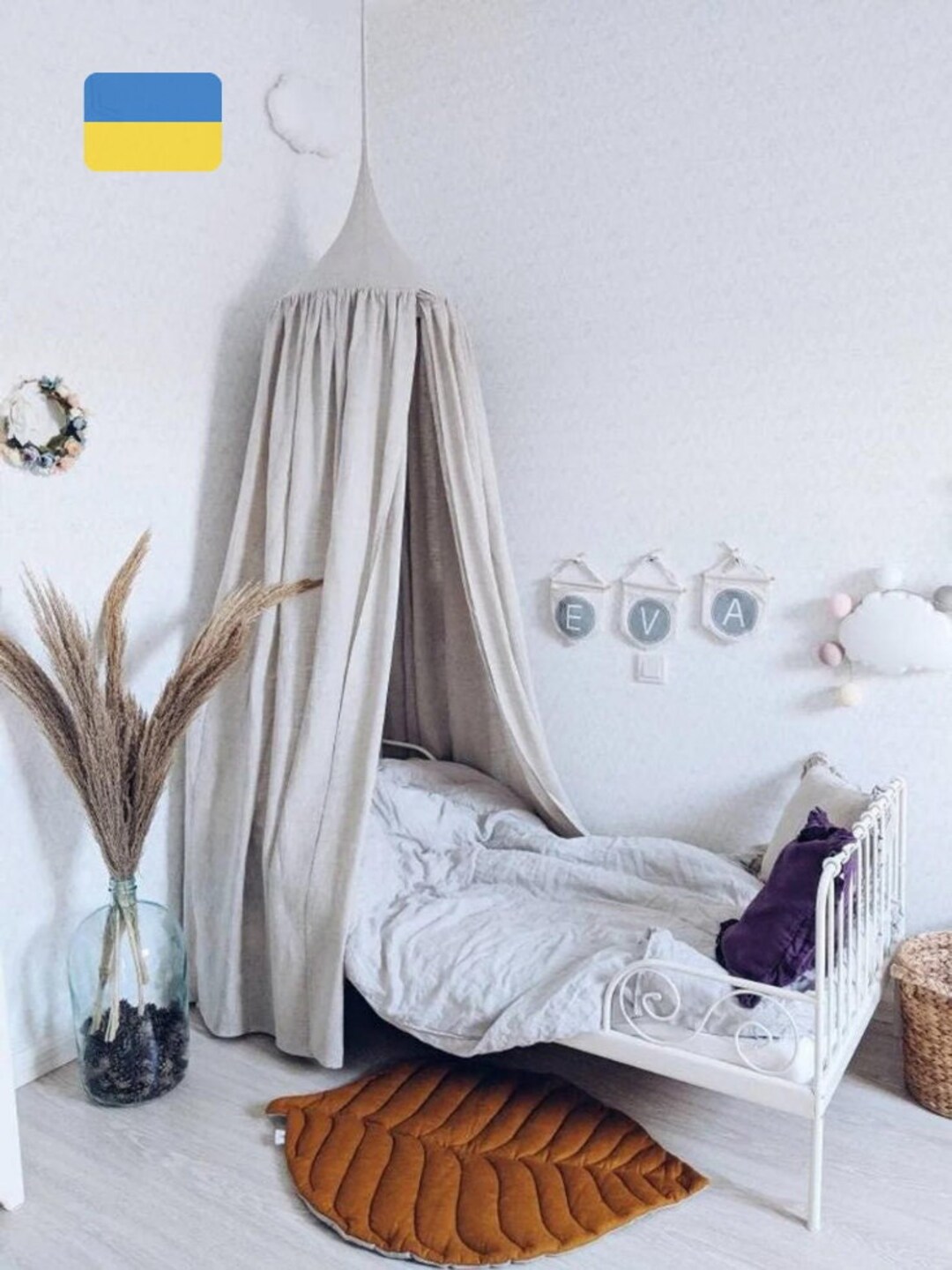 numero74 bed canopy natural