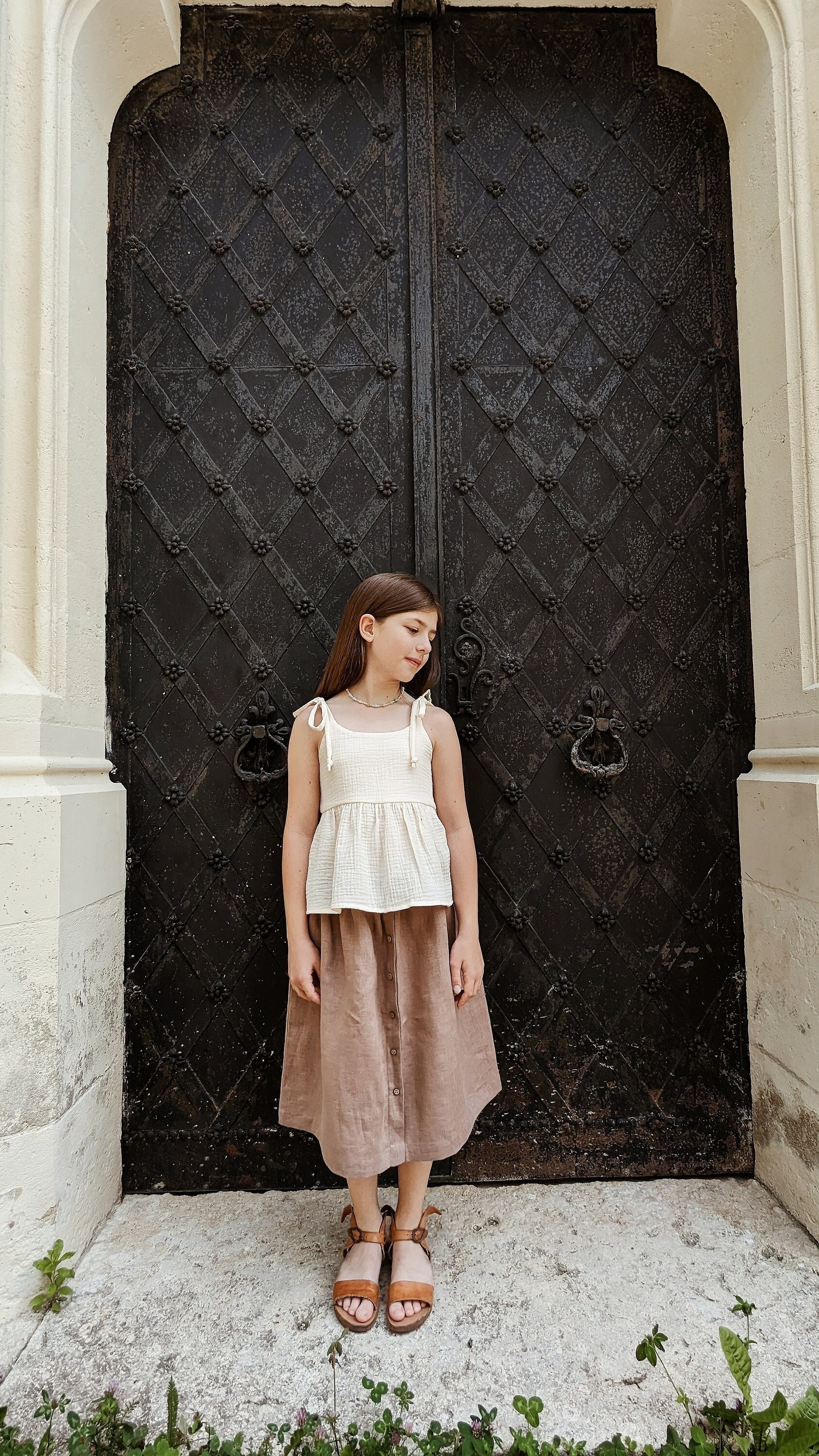 Haut Fille Monsoon - Taille 6-12 Mois - Occasion Très Bon état - Multicolore - Coton/Lurex