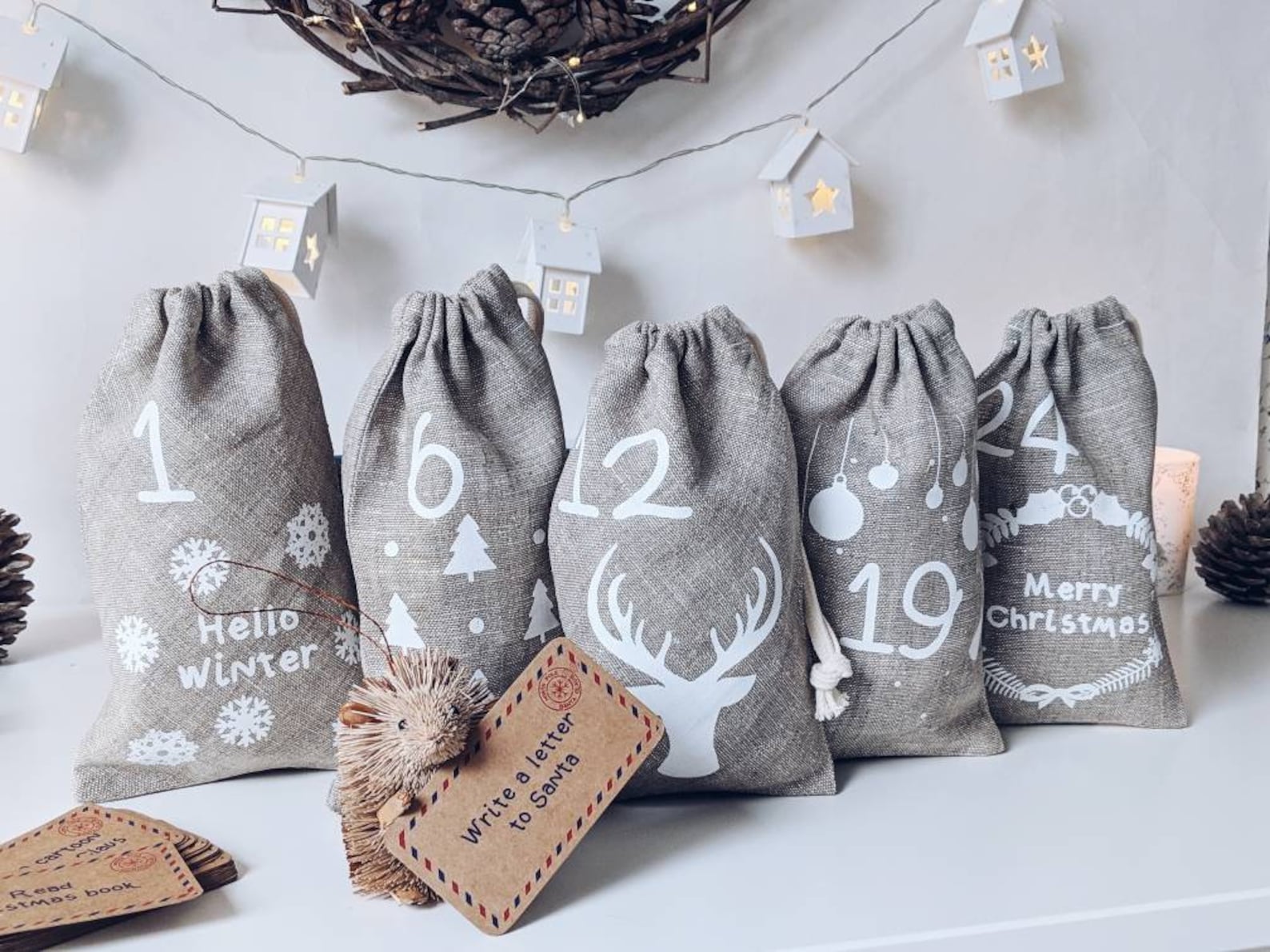 Advent Calendar Kit Advent Calendars With Activity Cards | Etsy