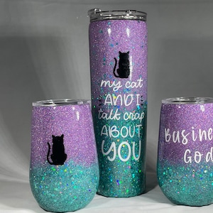 Custom Glitter Tumbler / Glitter Tumbler / Custom Tumbler / Personalized Glitter Tumbler / 20oz Tumbler / 30oz Tumbler