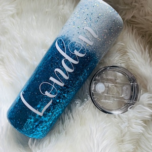 Custom Glitter Tumbler / Glitter Tumbler / Custom Tumbler / Personalized Glitter Tumbler / 20oz Tumbler / 30oz Tumbler