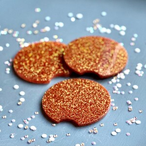 Fall Car Glitter Coaster, car coaster, Glitter car coaster set, Glitter car accessories, Car accessories