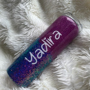 Custom Glitter Tumbler / Glitter Tumbler / Custom Tumbler / Personalized Glitter Tumbler / 20oz Tumbler / 30oz Tumbler