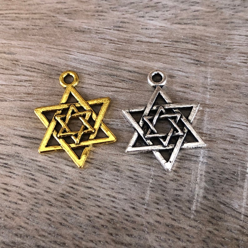 Mens Star of David Necklace Mens Necklace hanukah Jewelry Mens Jewish Jewelry Judaica Jewelry Hebrew Jewelry for Men Birthday Gift for Him