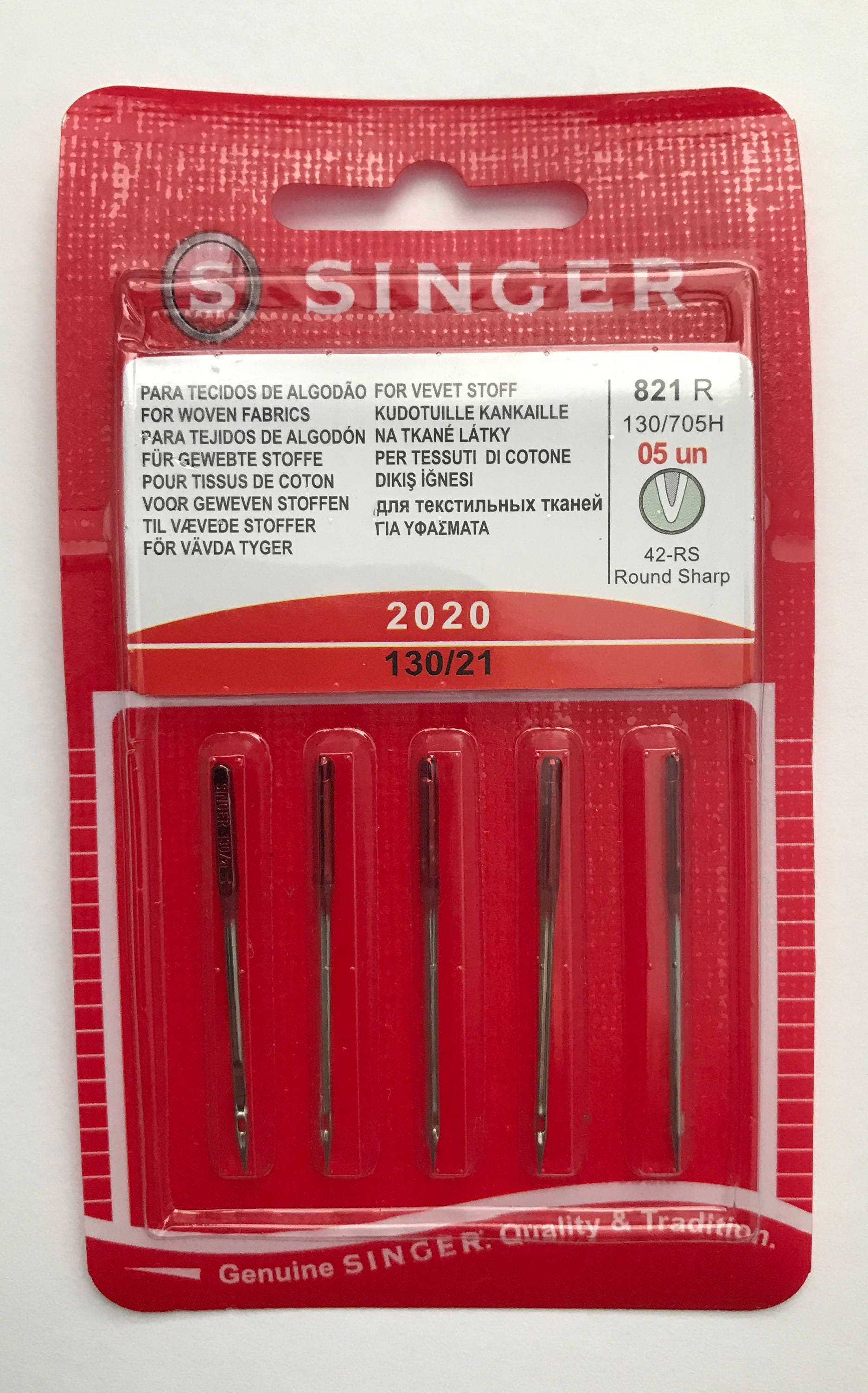 Singer Sewing Machine Needles 2020 for Woven Fabrics and 2045 Etsy