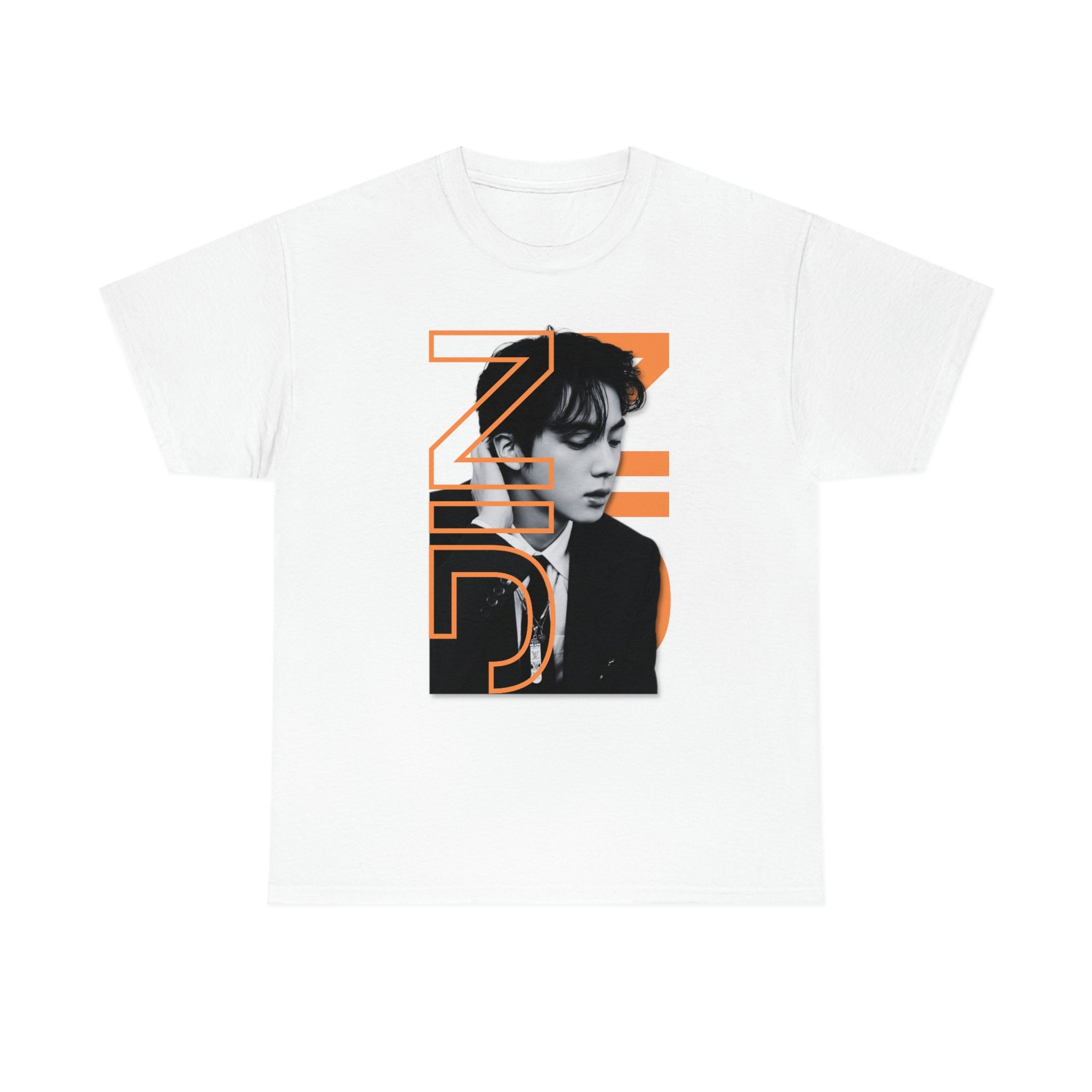 Jin Graphic Shirt, Minimalist Kpop Fans Gift, BTS Official