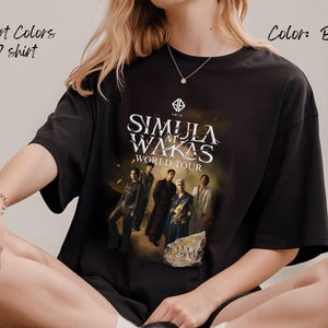 SB19 Simula at Wakas World Tour T-Shirt, ATin Fan Merch, P-Pop Concert Tee, Gift for ATin, SB19 SAW shirt