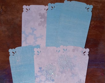 Sparkly Winter Bookmarks
