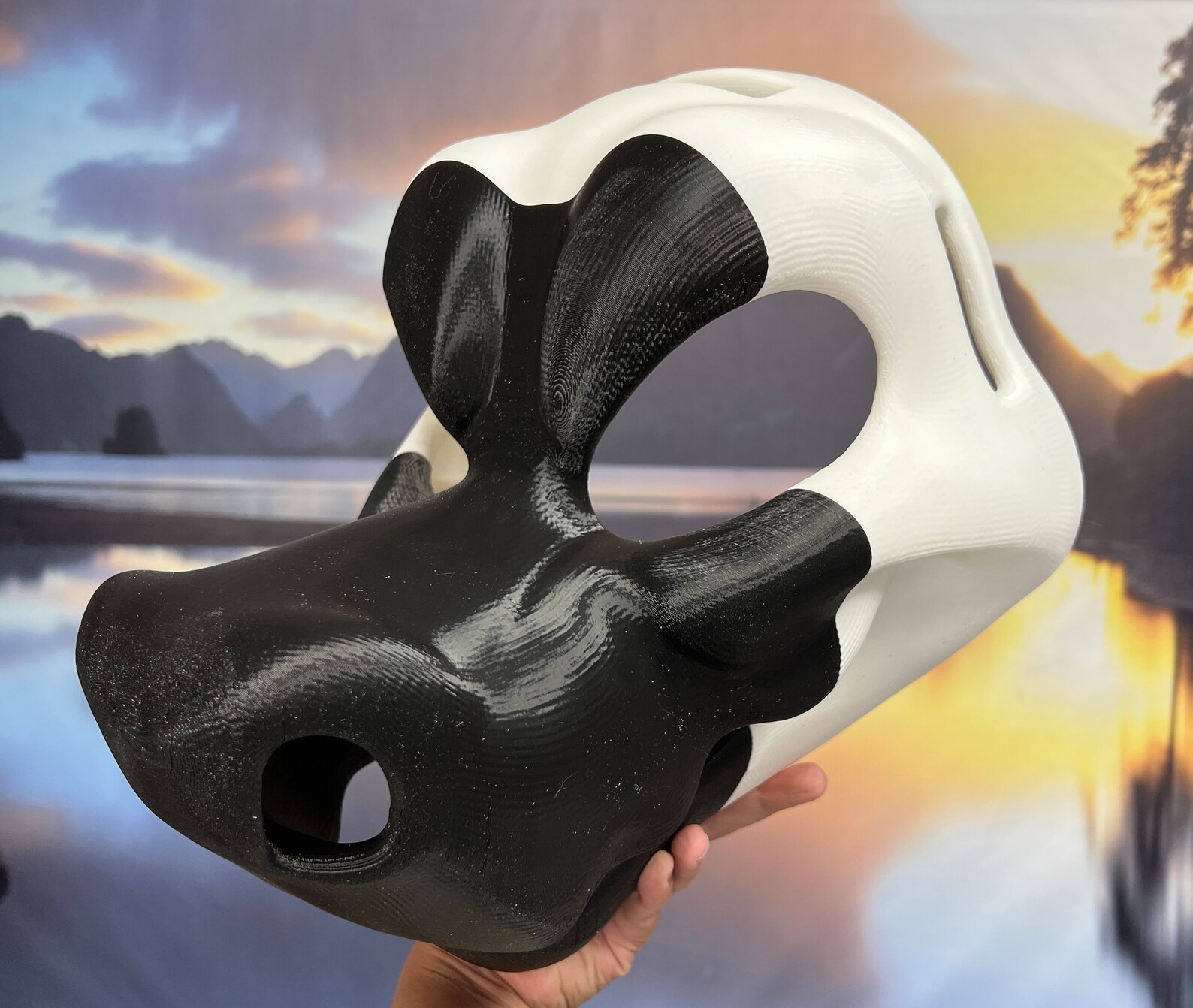 3D Printed Grumpy Dragon DIY Fursuit Head by Mixedcandy Etsy