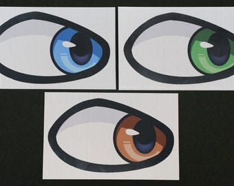 Eye Mesh for 3D Printed Grumpy K9