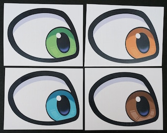 Eye Mesh for Happy Hyena 3D Printed Head