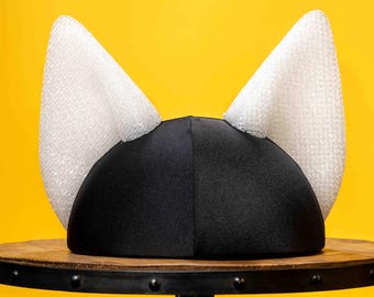 Flexible 3D Printed Fursuit Ears - Style #6