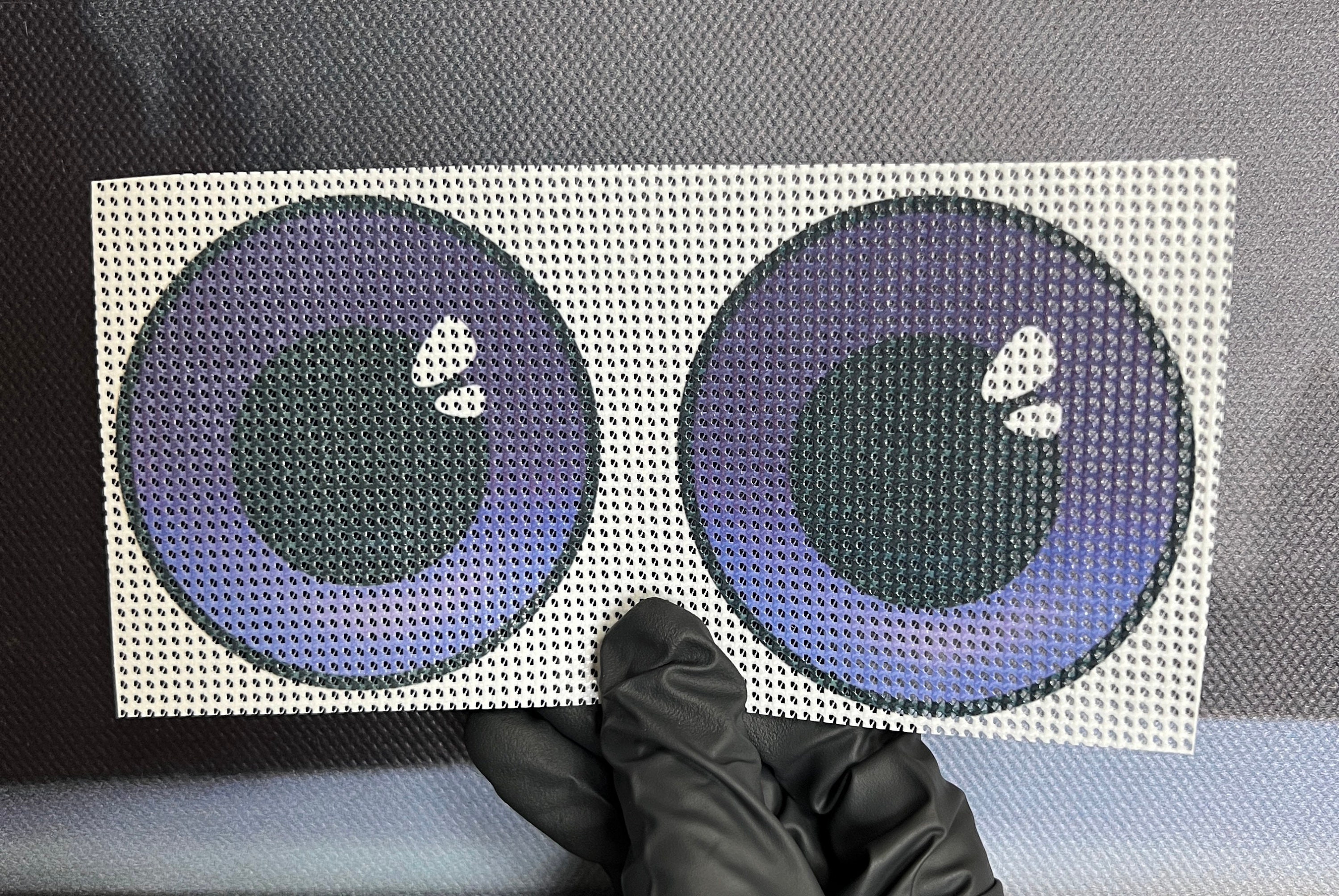 LARGE Waterproof Vinyl Fursuit Eye Mesh Round Pupils - Etsy