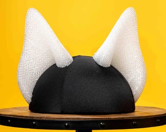 Flexible 3D Printed Fursuit Ears - Style #5