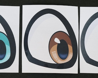 Eye Mesh for 3D Printed Fox