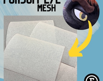 Fursuit Eye Buckram Mesh - Easy to Paint