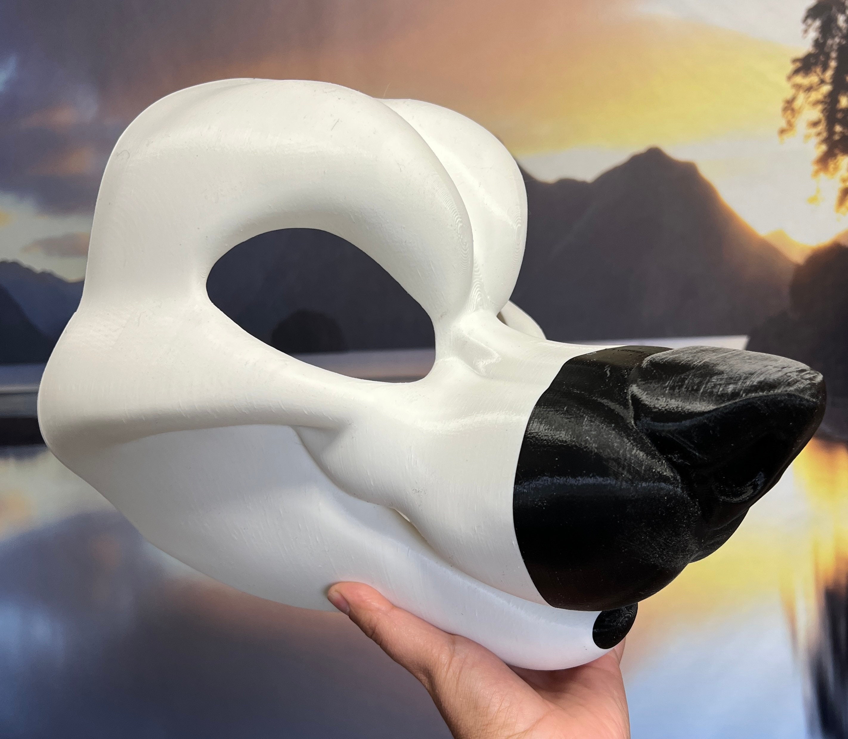 3D Printed K9 Grumpy DIY Fursuit Head by Mixedcandy Etsy