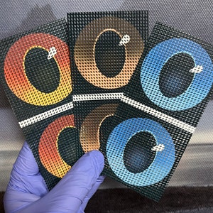 Waterproof Vinyl Fursuit Eye Mesh Oval Pupils