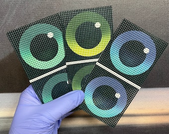 Waterproof Vinyl Fursuit Eye Mesh Round Pupils