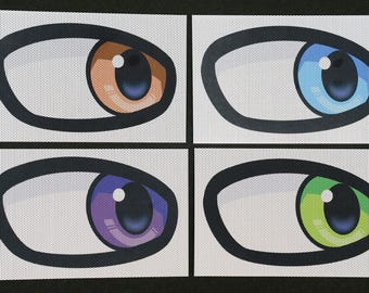 Eye Mesh for 3D Printed Beauceron/Dobie Head