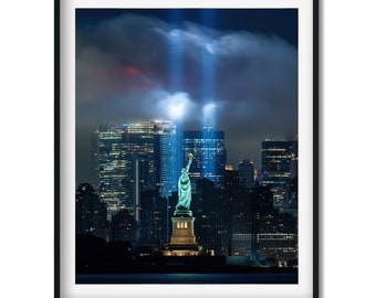 Never Forget 2023 - New York Cityscape Photography Color Fine Art Print, New Yorker Wall Art