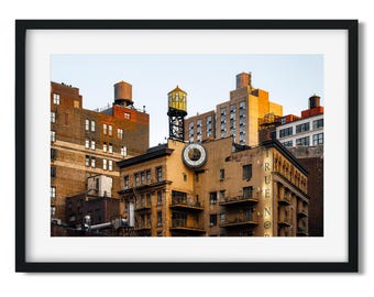 True North Gold Coast at 10 East 13th Street at Sunset - New York City Color Fine Art Print, New Yorker Wall Art