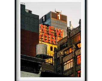 Water Tower in Hell's Kitchen 2023 - New York City Color Fine Art Print, New Yorker Wall Art