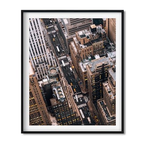 Midtown Manhattan 2023 - New York Cityscape Photography Color Fine Art Print, New Yorker Wall Art