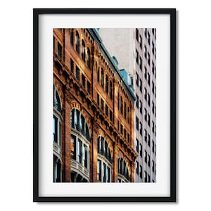 Facade of 841 and 853 Broadway 2025 - Greenwich Village District New York Architecture Color Fine Art Print, New Yorker Wall Art