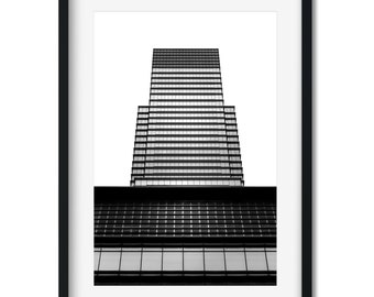 Bloomberg Lexington Ave 2016 - New York Architecture Black and White Fine Art Print, New Yorker Wall Art