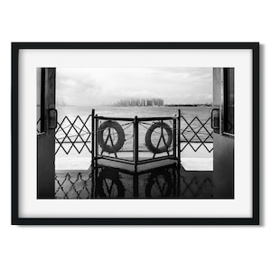 Staten Island Ferry 2019 - New York Architecture Black and White Fine Art Print, New Yorker Wall Art