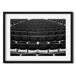 Baseball Park, Brooklyn 2016 - New York Architecture Black and White Fine Art Print, New Yorker Wall Art