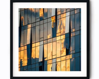 City Canvas 028 One Manhattan Square New York City - City Abstract Photography Color Fine Art Print, Wall Art