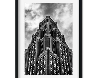 519 8th Avenue, Brooklyn 2016 - New York Architecture Black and White Fine Art Print, New Yorker Wall Art