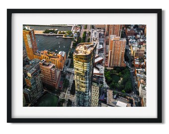 111 Murray Street and Hudson River Park - New York City Color Fine Art Print, New Yorker Wall Art