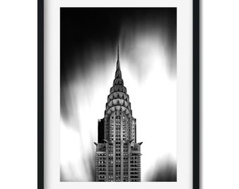 Chrysler Building Limited 2016 Edition 1/15 - New York Architecture Black and White Fine Art Print, New Yorker Wall Art