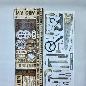 My guy 2 sticker sheets Father&#39;s Day
