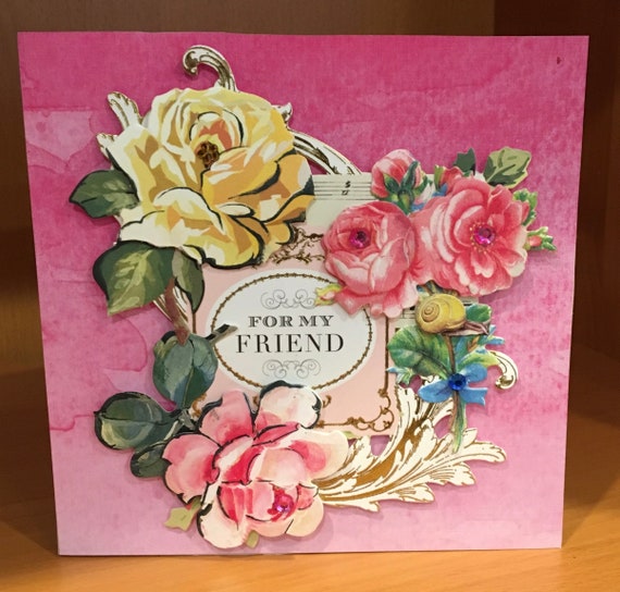 Angel Diva 3D set of two Happy Birthday Greeting Card