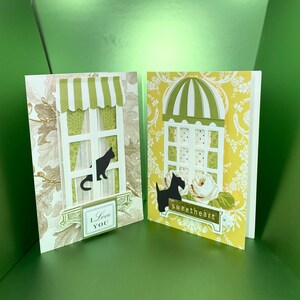 Angel Diva set of two 3D Handmade &quot;I love you&quot; and &quot;Sweetheart&quot; Valentine greeting cards