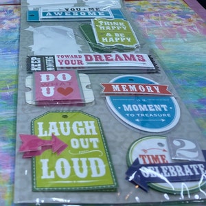 7 large antique sentiments