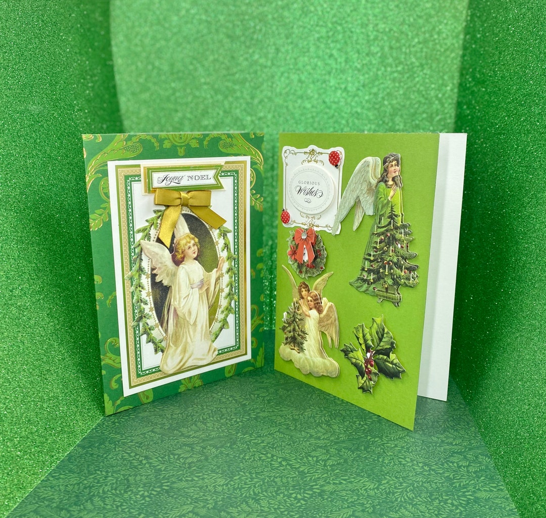 Angel Diva 3D Set of Two Angel Cards - Etsy
