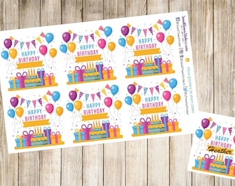 Ultimate Birthday Planner Stickers - Happy Planner - Create 365 - Erin Condren Life Planner - Functional Weekly Planner Stickers