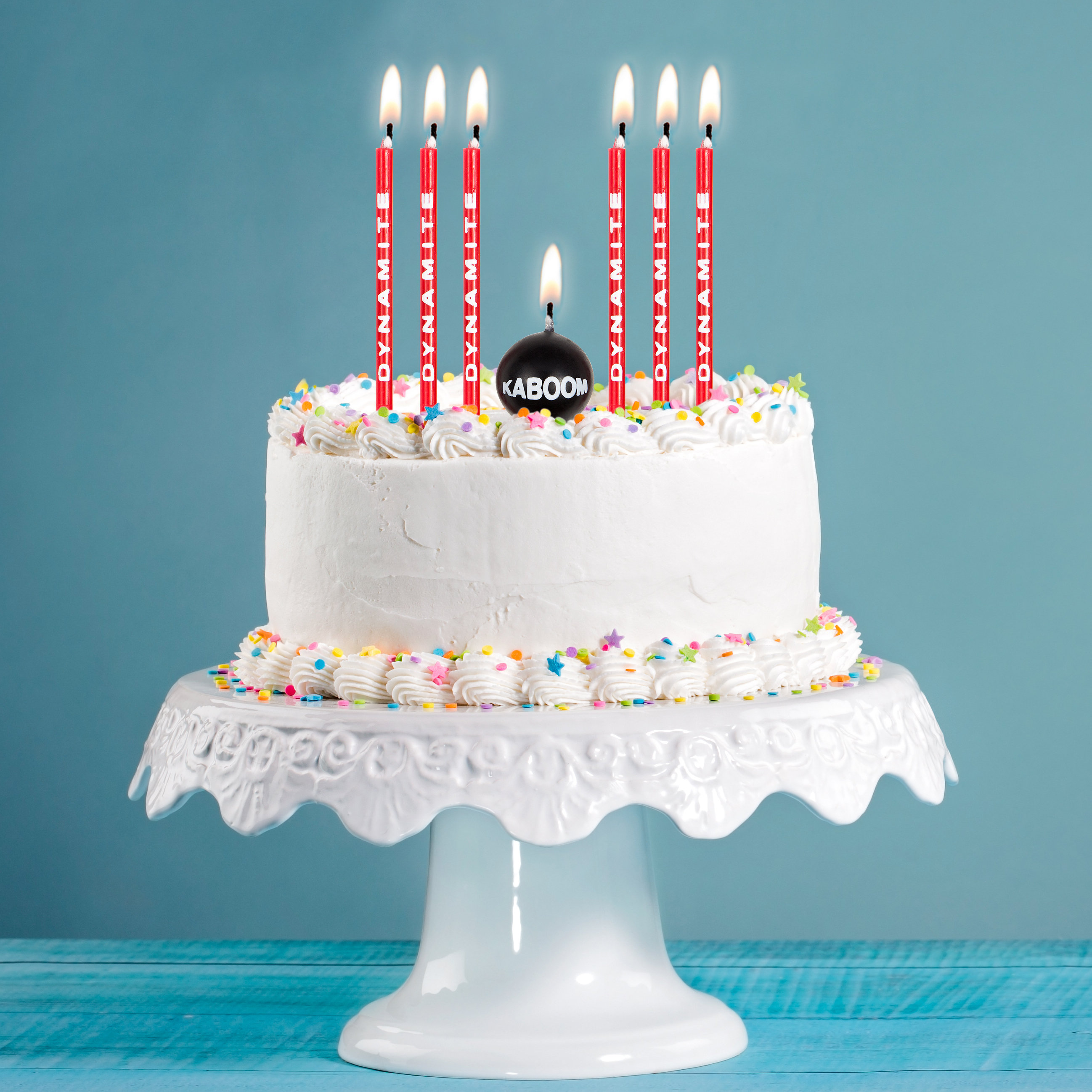 Dynamite Birthday Candle Cake Candle Party Candle for Etsy