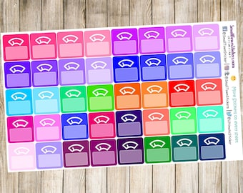Weight Tracker Planner Stickers: Fitness Goal Decals