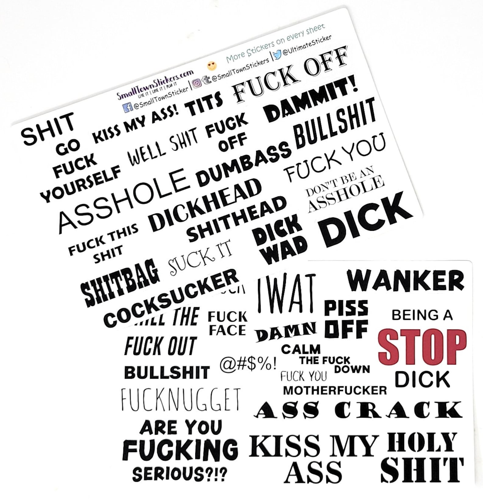 Hilariously Cheeky Swear Words and Insults Planner Stickers Etsy Hilariously Cheeky Swear Words and Insults Planner Stickers Etsy